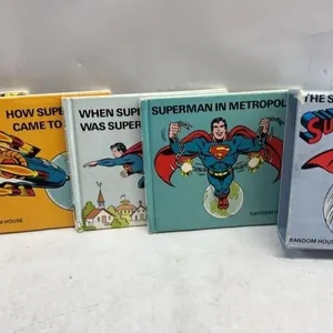 1980 DC Comics Story of Superman Box set Books