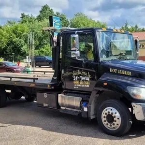 2014 Hino 258 Roll Back Truck