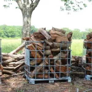 Approx. 2 Cords of Split & Uncut Hedge Wood