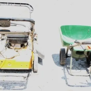 Scott's Lawn Spreader & Cadet Push Mower