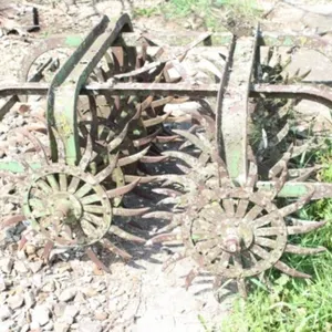 38"W Double Rotary Hoe