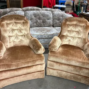 Velvet Armchairs