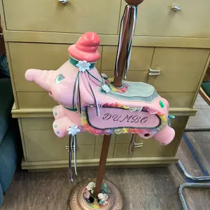 Painted Dumbo Ride-On Figure