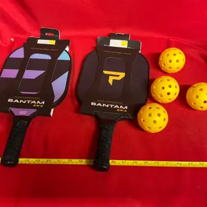 Pickleball Set: Paddles & Balls