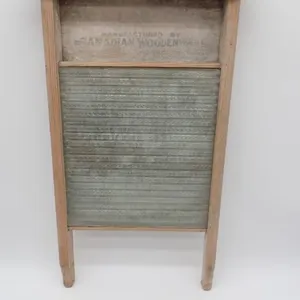 Canadian Wooden Ware Washboard