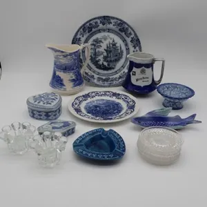 Blue & White