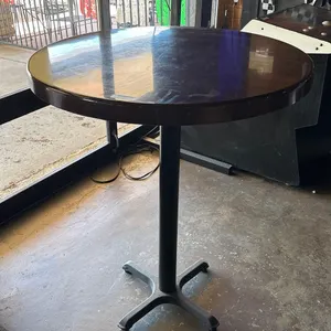 LOT (2) HIGH TOP / BAR HEIGHT CIRCULAR TABLES