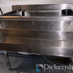 STAINLESS STEEL UNDERBAR ICE BIN / JOCKEY BOX