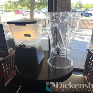 LOT OF (2) COUNTER TOP BEVERAGE DISPENSERS