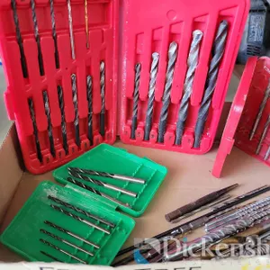 LOT OF SAE AND METRIC DRILL BITS
