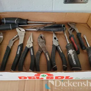 HUSKY WRENCHES AND PLIERS LOT