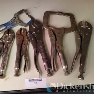 LOT OF VISE GRIPS