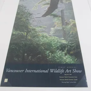 First Annual Vancouver International Wildlife Art Show Poster