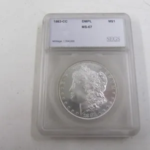 1883-CC Silver Barber Dollar
