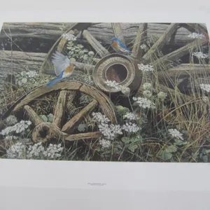 "Arrival - Eastern Bluebirds" By Alan Sakhavarz
