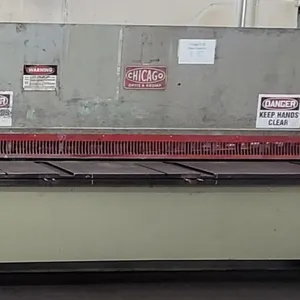 1/4"x12' Chicago Dreis & Krump Hydraulic Shear