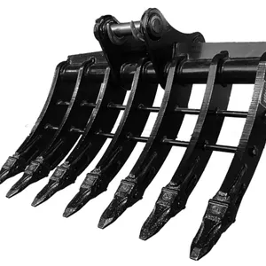 2026 Warrior WBRC05-1000 39 in Excavator Rake - Fits Cat 305 / 5 - 6 ton (Unused)