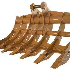 2026 Warrior WBRC12-1620-1 64 in Q/C Excavator Rake - Fits Cat 312 / 10 - 12 ton (Unused)