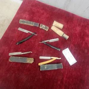 Vintage Peerless Straight Razors with Original Cases 2 Complete 2 Not