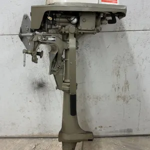 Johnson 2 HP Outboard Motor, Model 2R73, Rope Start, Three-Blade Propeller, Circa 1973