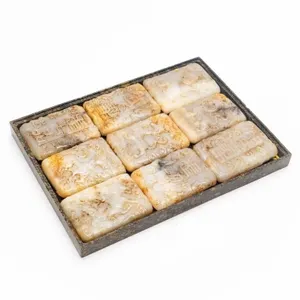 CHINESE JADE NINE RANKS BOOK PLATES WITH BOX