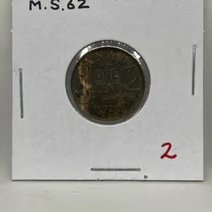 1920 Cdn Small Cent-ms62