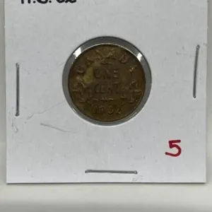 1932 Cdn Small Cent-ms62