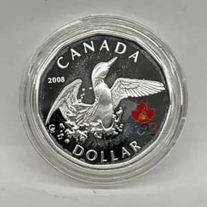 2008 Cdn Silver Loonie- Lucky Loonie