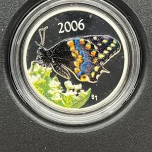 2006 Cdn Silver 50 Cent- Swallow Tail