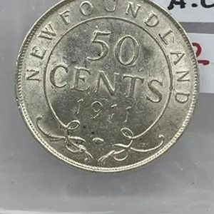 1911 Nfld Silver 50 Cents-au