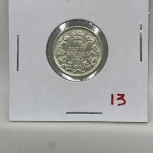 1906 Cdn Silver 10 Cents-vf30