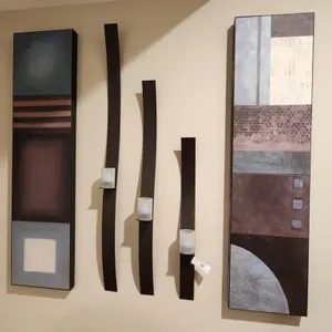 Wall Sconces and Artwork Deco Setup