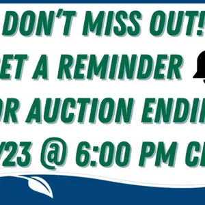 Set a Reminder! Auction Ends June 23