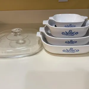 Blue Cornflower Pyrex Corning Ware