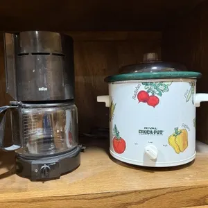 Braun Coffee Maker  Rival Crock-Pot Set