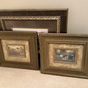 Set of 3 Landscape Framed Art