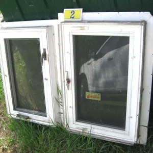 2 PVC Windows