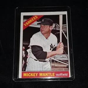 1966 Topps Mickey Mantle