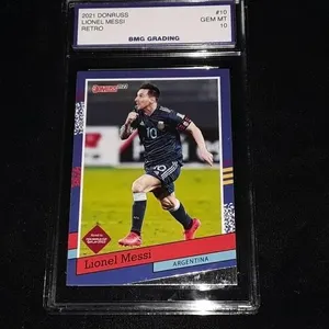 Lionel Messi 2021 Donruss GEM MT 10 Retro