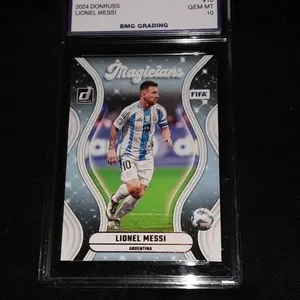 Lionel Messi 2024 Donruss GEM MT 10 Magicians