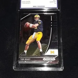 Tom Brady 2020 Prizm GEM MT 10 Michigan