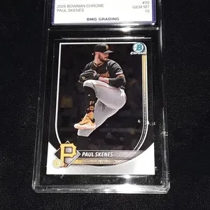 Paul Skenes 2025 Bowman Chrome GEM MT 10