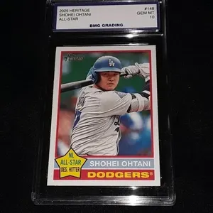 Shohei Ohtani 2025 Heritage All-Star GEM MT 10