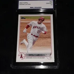 Shohei Ohtani 2022 Topps GEM MT 10