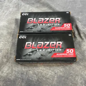(2) Boxes CCI Blazer 9mm Luger Ammo (Neenah, WI)