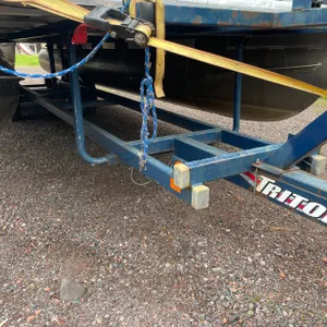 24ft Triton Cantilever Pontoon Trailer
