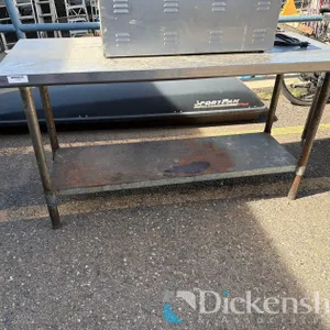 STAINLESS STEEL COMMERCIAL TABLE