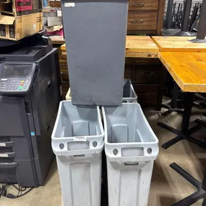 PLASTIC TRASH BINS