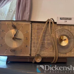 GENERAL ELECTRIC AND EMERSON VINTAGE RADIOS, QTY (2)