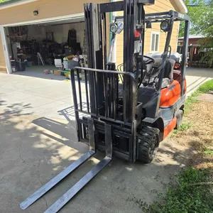 TOYOTA PROPANE FORKLIFT, 5,000 LB CAPACITY, KEY